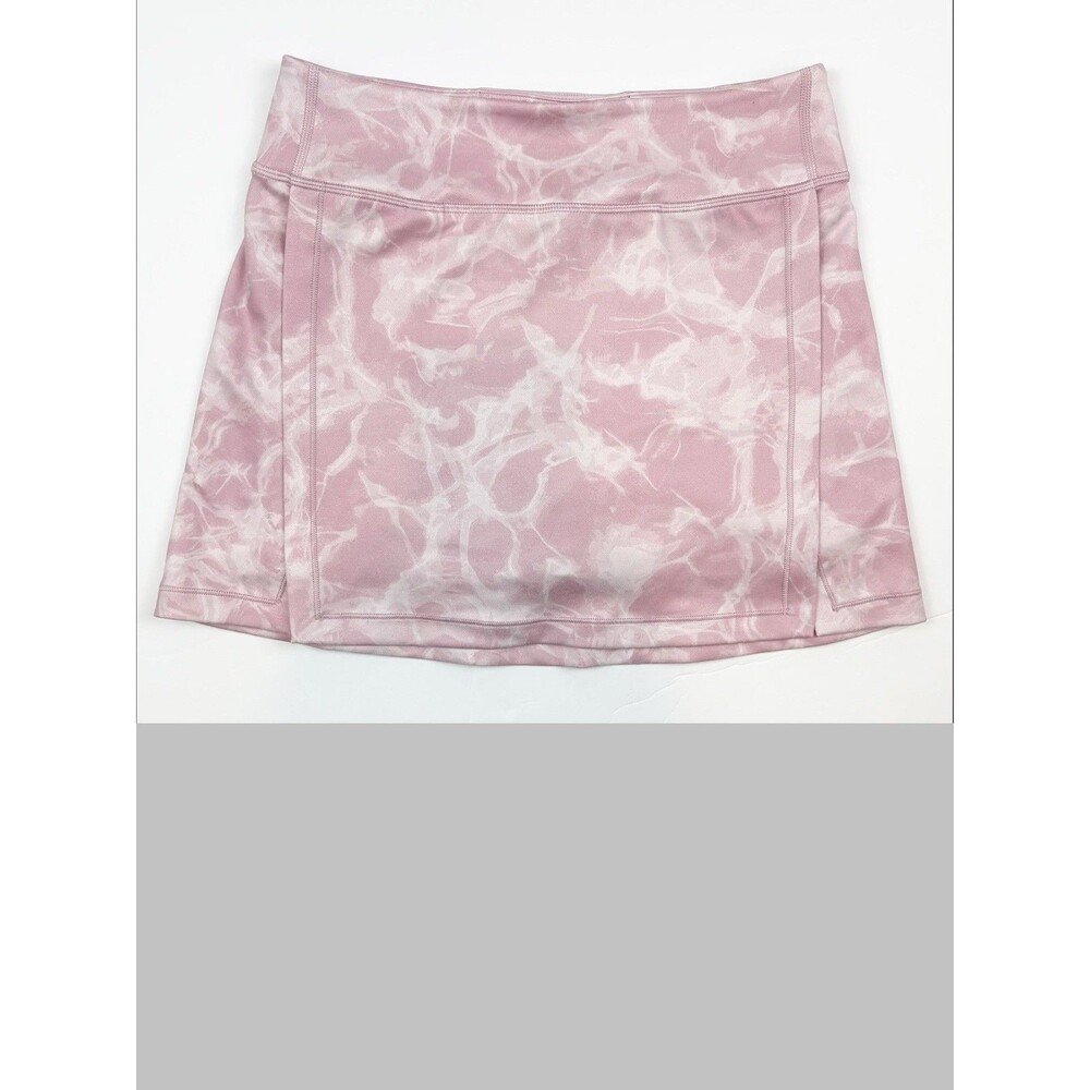 Athleta Girl Skirt Skort Pink Athlesiure Built-In Shorts Size 12, Large